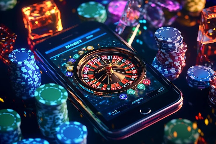 Red Tiger live dealer table on toto ma showing card comparison on mobile screen